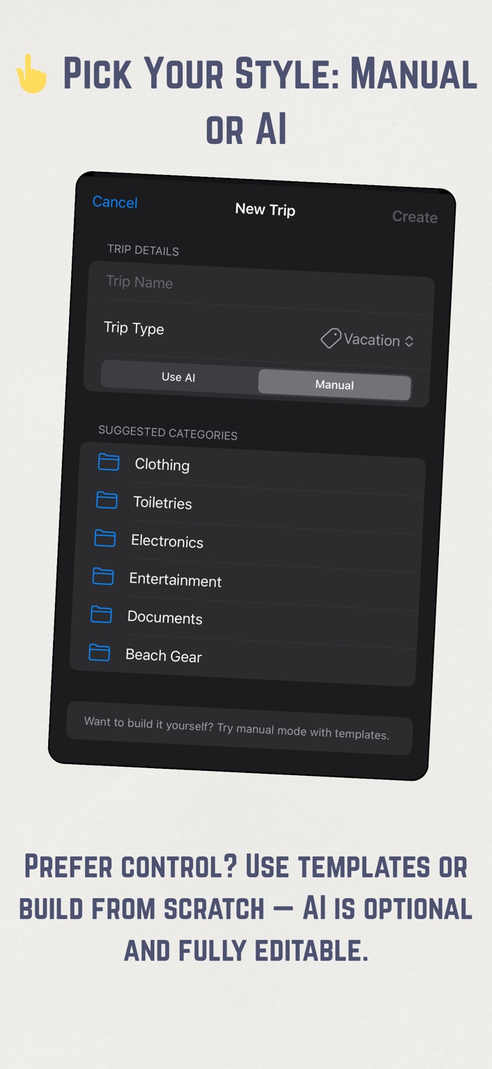 TripList Screenshot 3